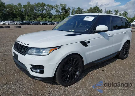 2016 Land Rover Range Rover Sport 3.0L V6 Supercharged Hse z USA, uszkodzony, nr VIN SALWR2PF1GA113877